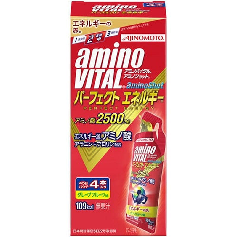 Ajinomoto Amino Vital Amino Shot Energy 45g x4 1 each