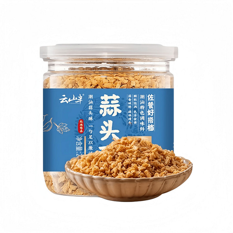 云山半 蒜头酥潮汕风味炸蒜蓉 200g*1瓶 200 克