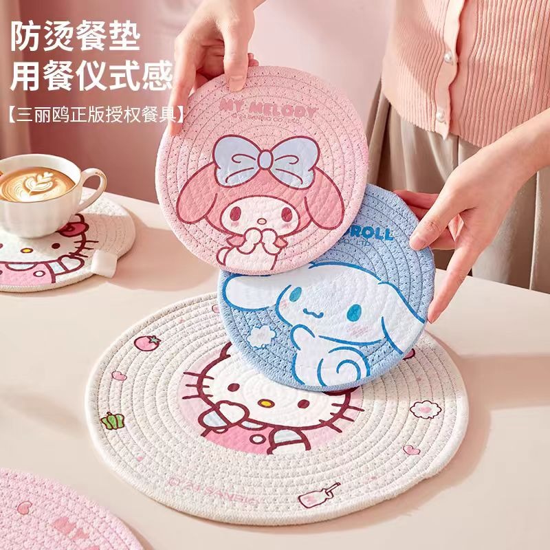 Get MARSICA Sanrio placemat High temperature resistance-Big size