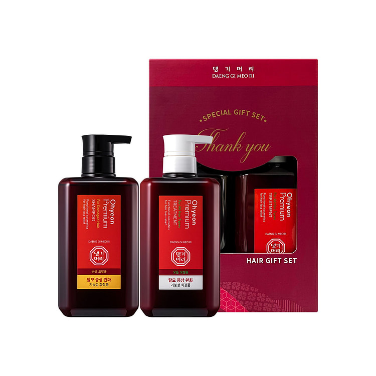 Ohyeon Damaged Hair Shampoo + Treatment Set 500ml 1000 ml