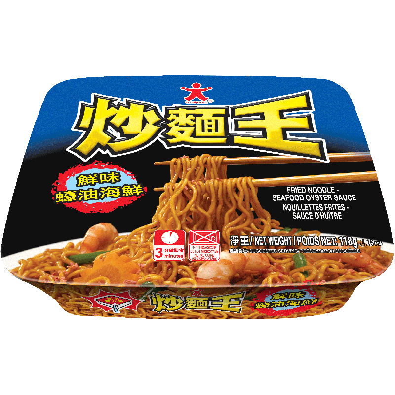 公仔 炒麵王 蠔油海鮮味 118 克