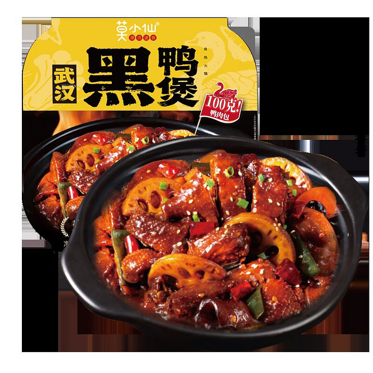 Wuhan Duck Spicy Self Heating Hot Pot 421g*1Box 1 case