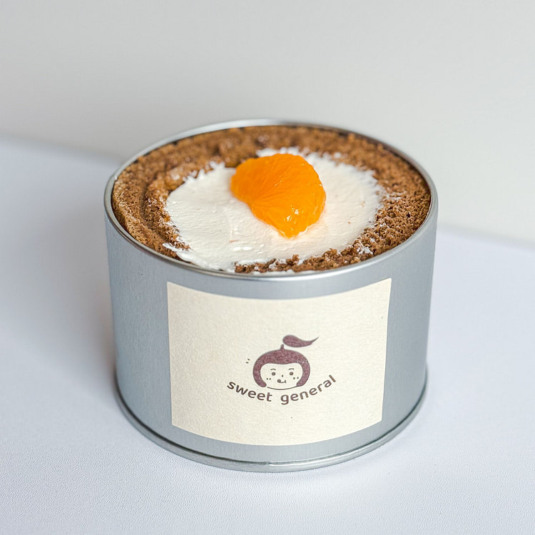 Hojicha Citrus Cake Roll