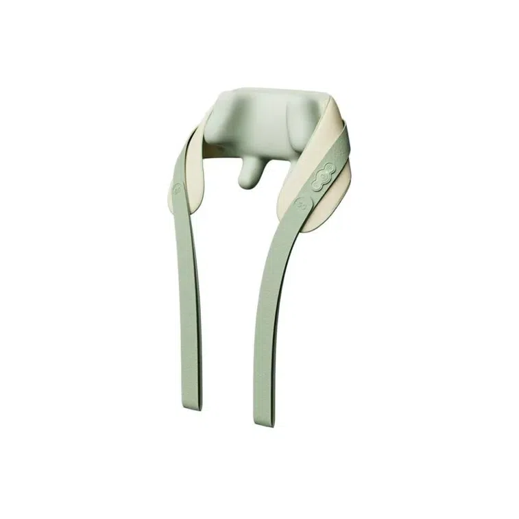 Elephant Art Shoulder & Neck Massager Cervical Massager Massage Asashima Green 1 each