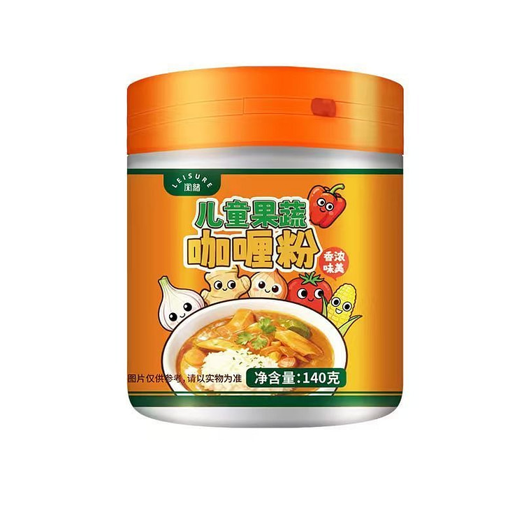 Kids' fruit and vegetable curry powder, not spicy 140 g