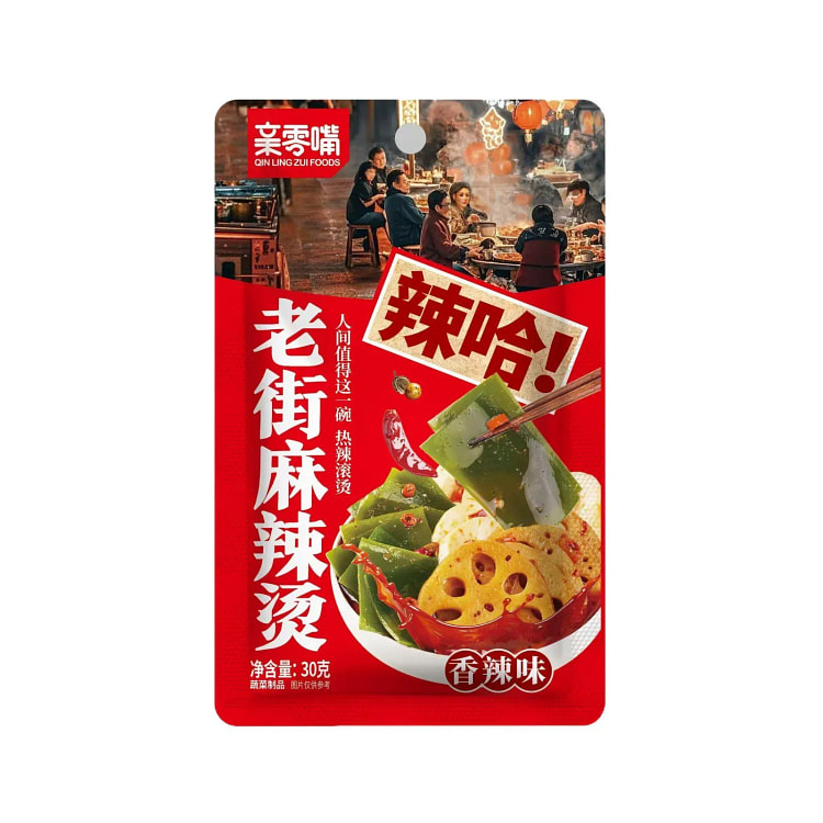 亲零嘴 老街麻辣烫香辣味 30g*5袋 150 克