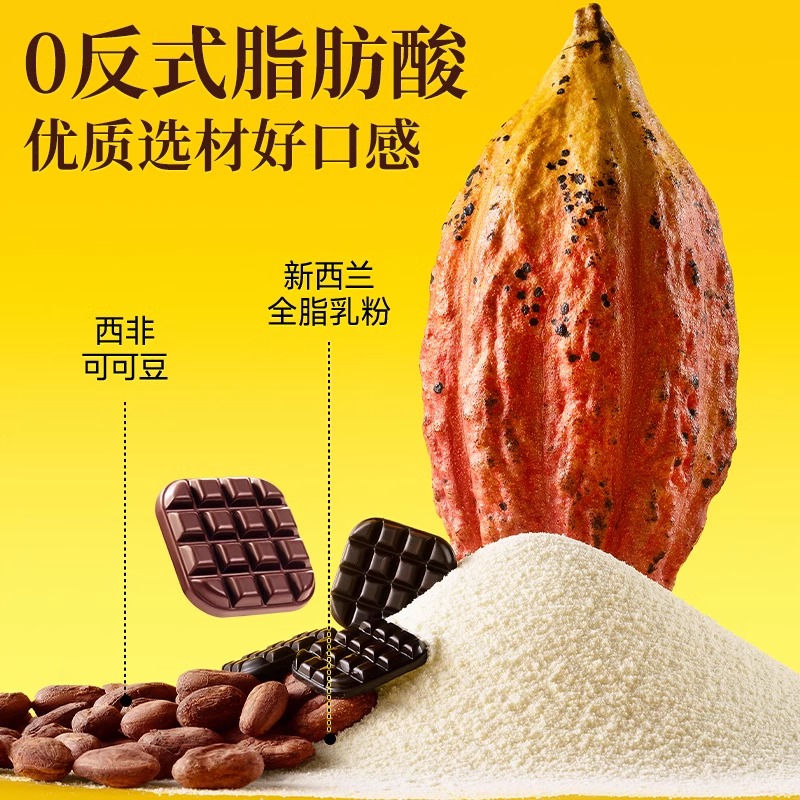 58% dark chocolate, 100g per box - Weee!