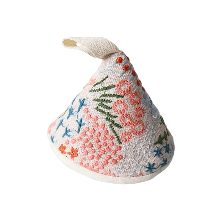 Padded Heat Resist Tri Lid Cap - Beige Floral 1 each