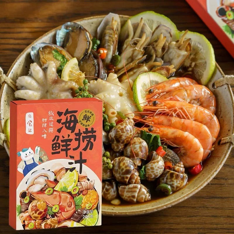 【日食记】海鲜捞汁椒麻风味凉拌菜冷泡腌汁205g