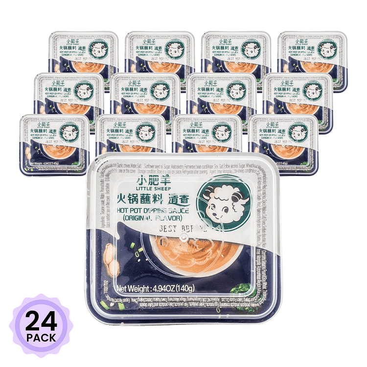小肥羊火锅蘸料 清香味 1盒/份 140 克*24 包