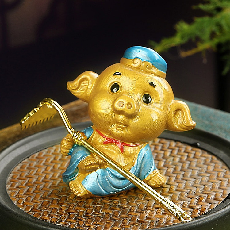 茶宠可养变色热水八戒禅意礼物装饰品*1
