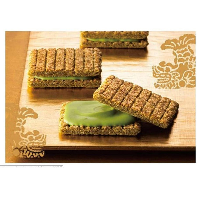 Sugar Butter Sand Tree Sandwich Cookie - Matcha