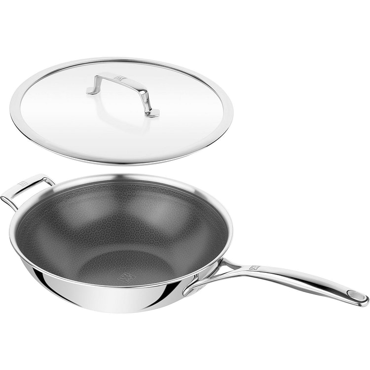 ZWILLING Peak 12-inch Nonstick Wok with Lid 1 each