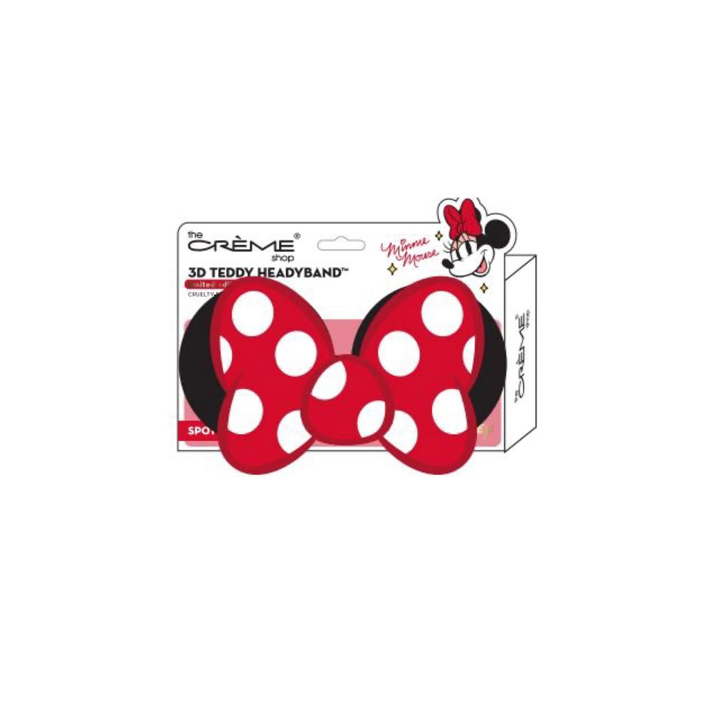 THE CREME SHOP Minnie 3D Teddy Headyband 1 each