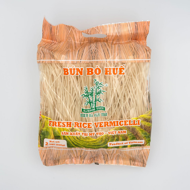 Bamboo Tree Fresh Rice Vermicelli Bun Bo Hue 2 lb