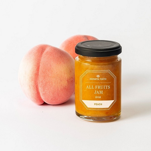 Tamura Seika AKOMEYA Shinshu White Peach Jam 140g 1 each