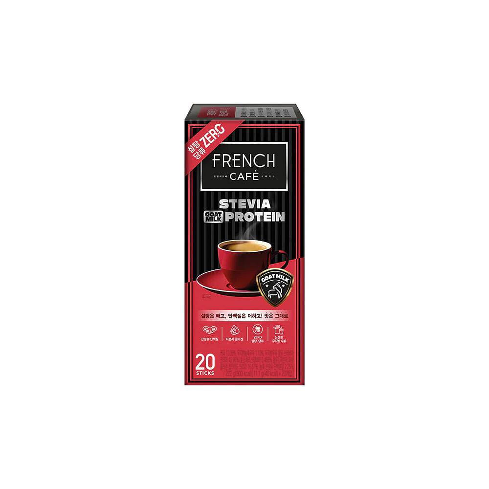 French Cafe "STEVIA PROTEIN" 3-in-1 Coffee 20T 1 case