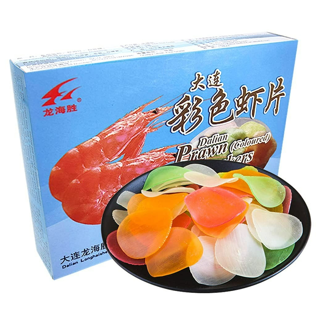 Uncooked Prawn Flavor Shrimp Chips 6.35 oz / 180g 1 each