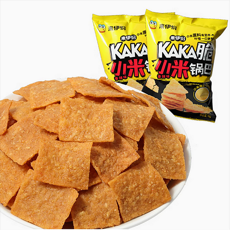 来伊份小米香辣味锅巴