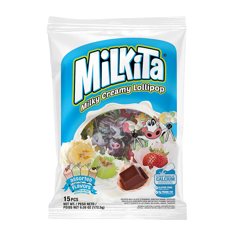 Milkita 棒棒糖 6.08 盎司