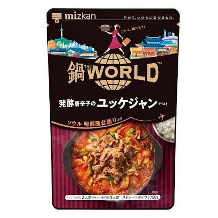 Mizkan Fermented Chili Sauce Flavor Hot Pot 750g 1 pack