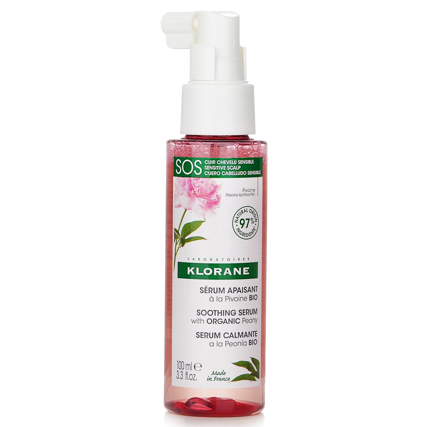 Klorane SOS Soothing Serum With Organic Peony 100ml/3.3oz 100 ml