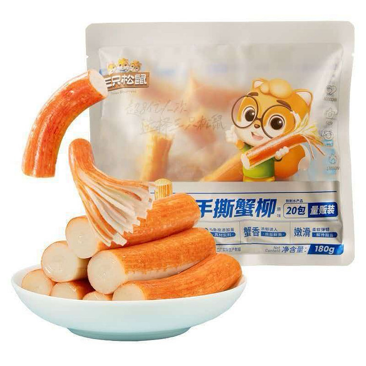 Original flavor hand-shredded crab sticks 180g 180 g