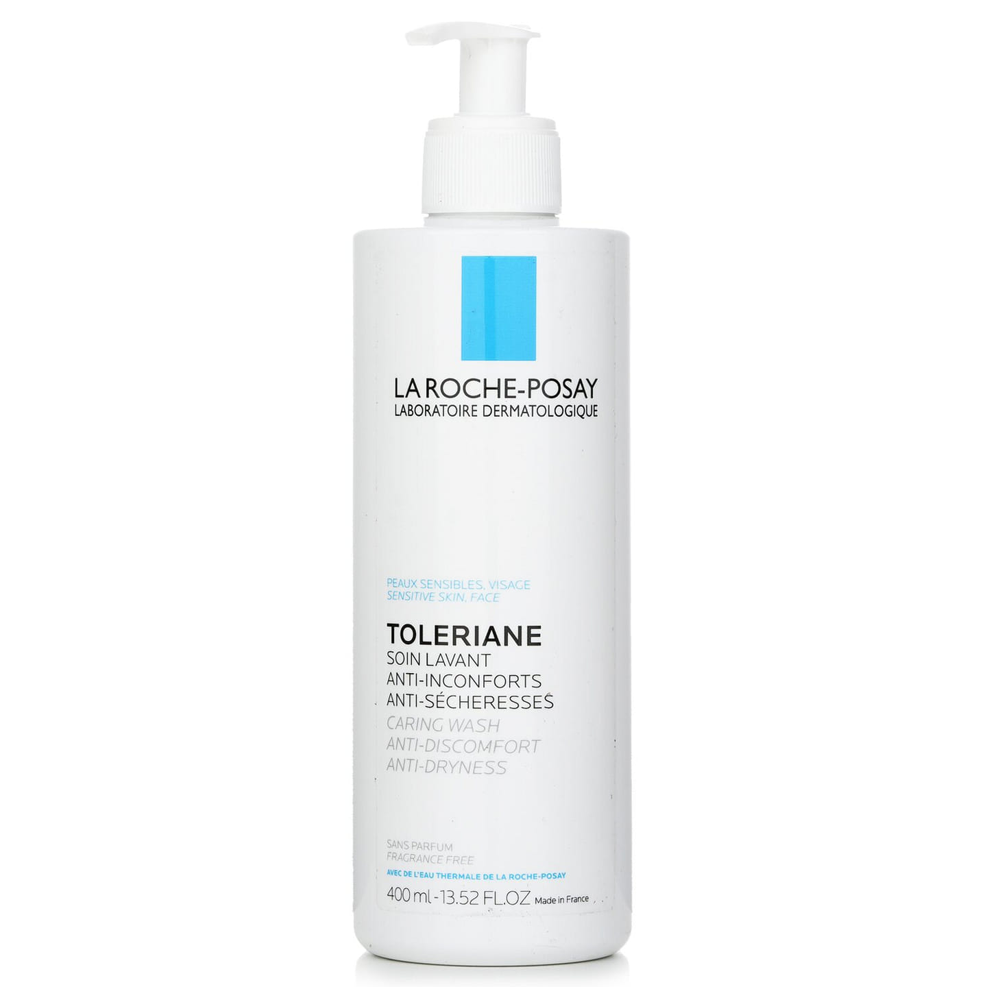 La Roche Posay Toleriane Anti-Inconforts Caring Wash – Anti-Dryness (Fragrance-Free) 400ml/13.52oz 400 ml