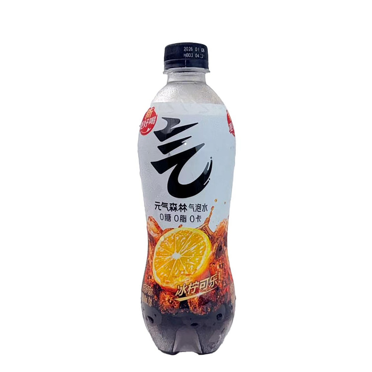 Yuanqi Forest Sparkling Water Lemon Cola Flavor 480 ml