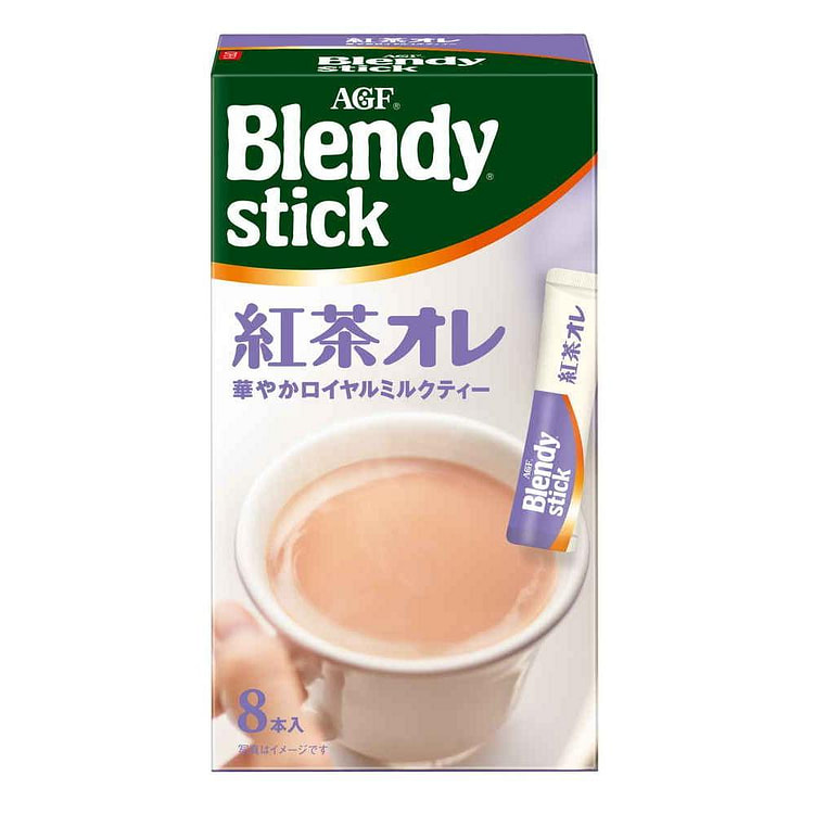 AGF Blendy Black Tea Au Lait 8p 1 count
