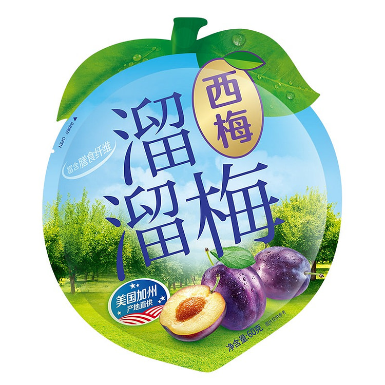 溜溜梅酸话梅西梅零食西梅果干乌梅雪梅果脯零食60g