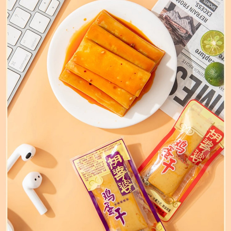 胡婆婆 鸡蛋豆干混合口味450g*1袋