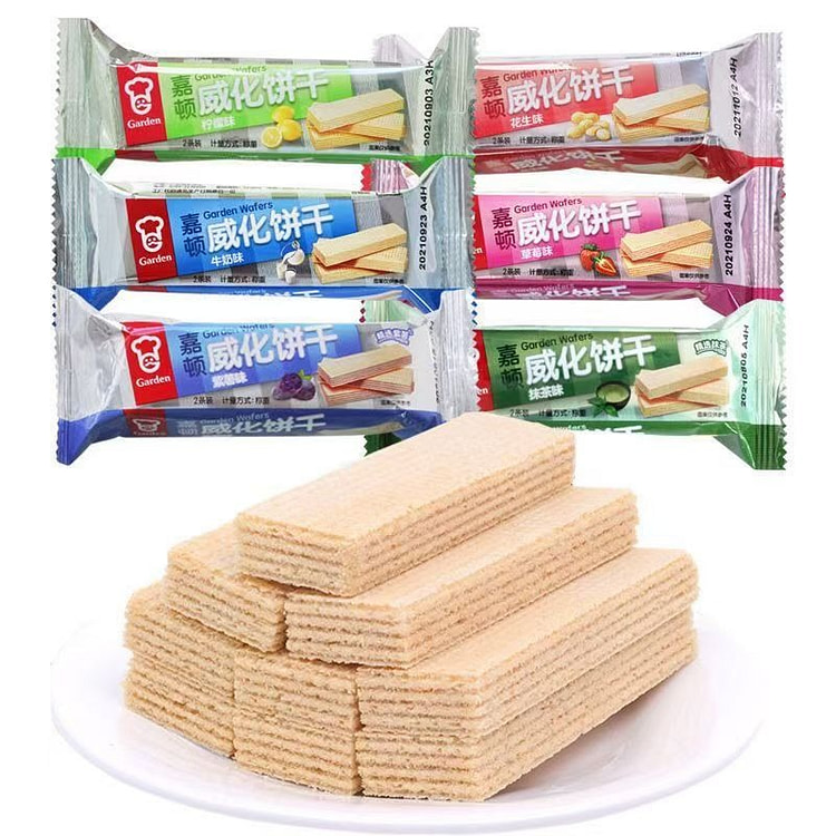 Garden Assorted Wafers 216g 216 g