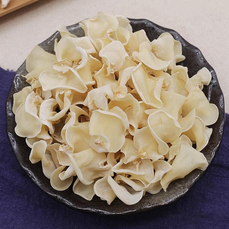 云南特产 大白玉木耳 500g干白竹耳竹子菇新鲜白木耳干货毛耳兔耳菌