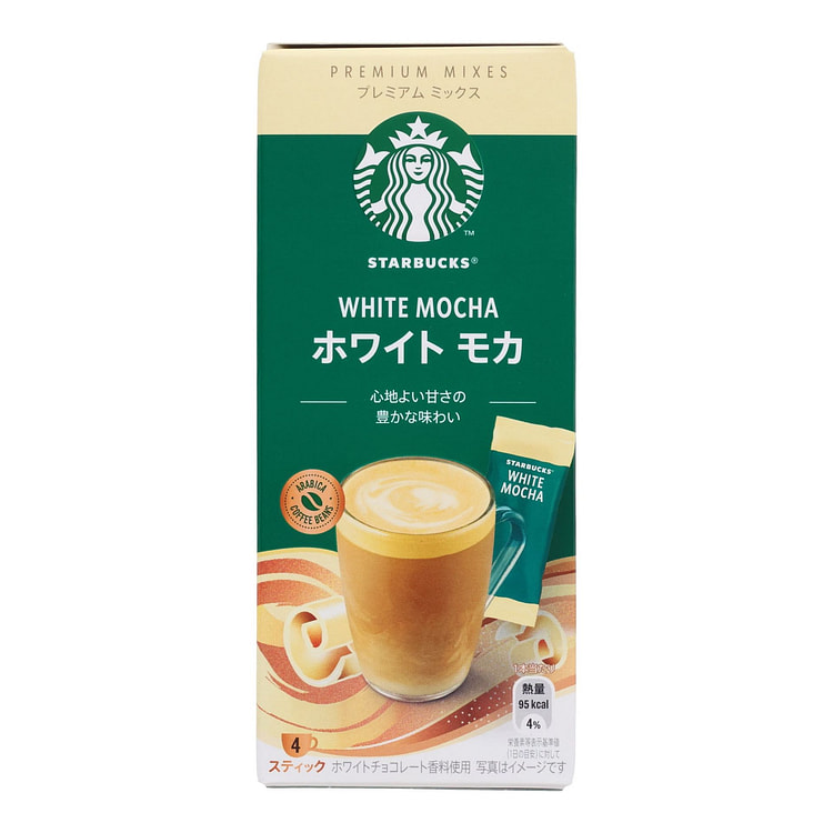 Starbucks White Mocha Premium Mix (4 pieces)