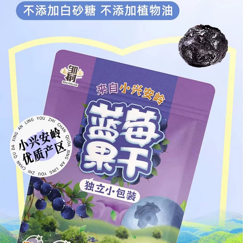 Daxing’anling dried blueberries 250g 250 g