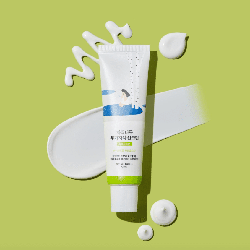 ROUND LAB - Birch Juice Moisturizing Mild Up Sunscreen (50ml) 1 個