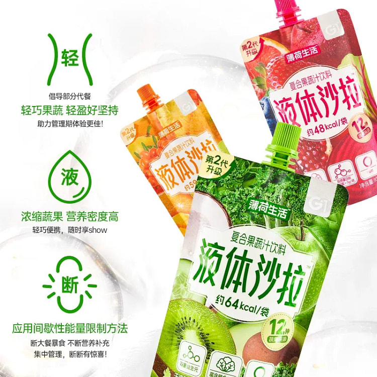 Mint Health: High-fibre, low-calorie salad-style f 3 bottle
