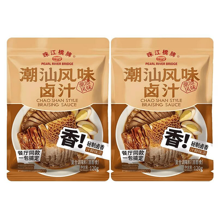 珠江桥牌潮汕卤汁家用汁秘制浓缩240g 240 克