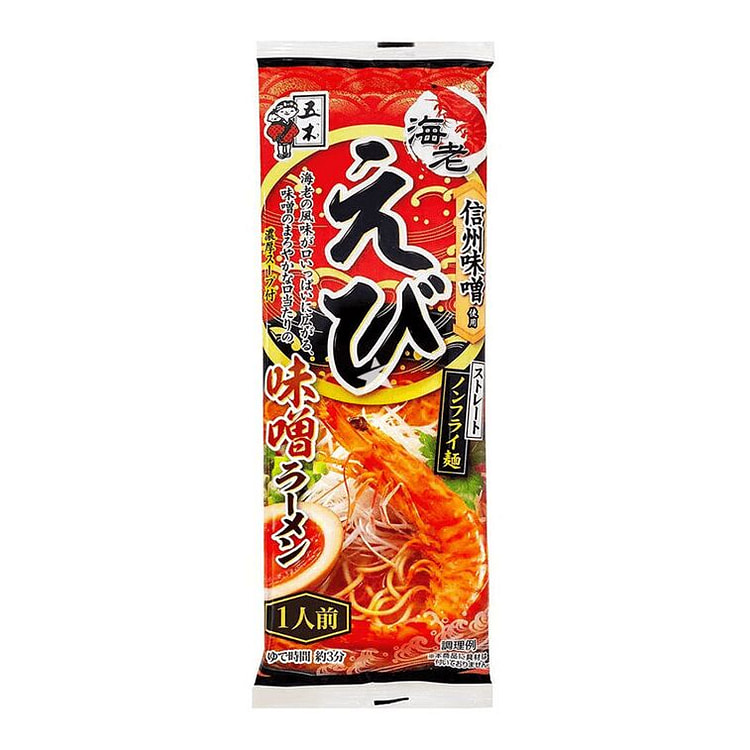 五木食品 虾味噌拉面 120g 1 份