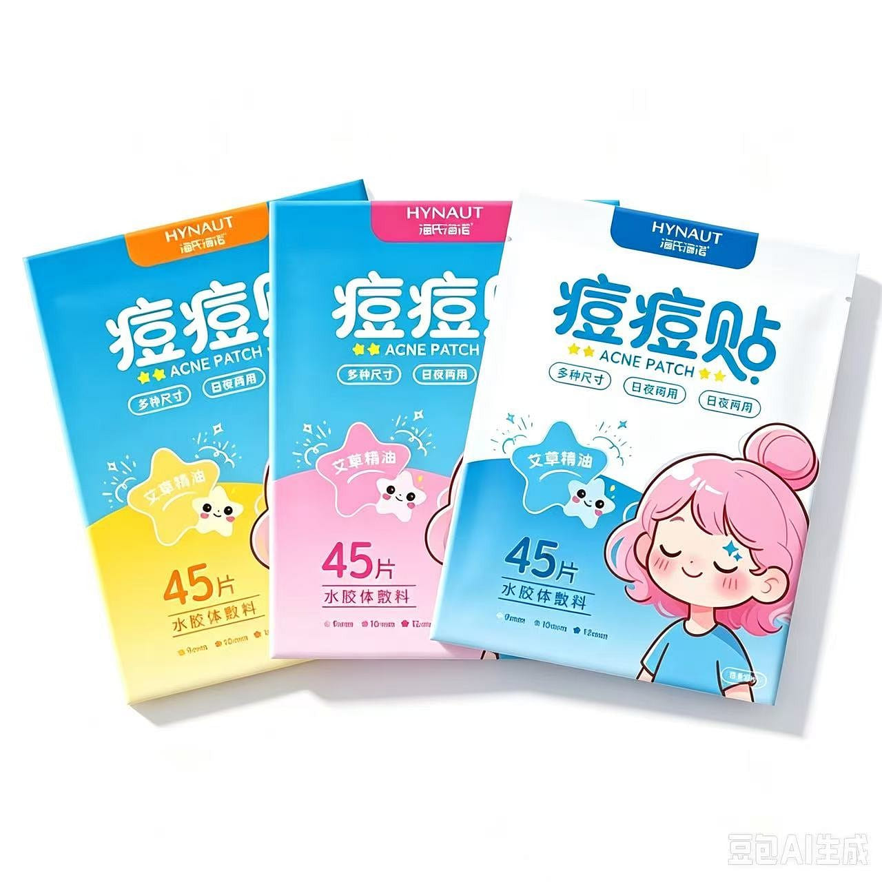 Haishi Hainuo Star Acne Patch 3 boxes/1 set 1 g