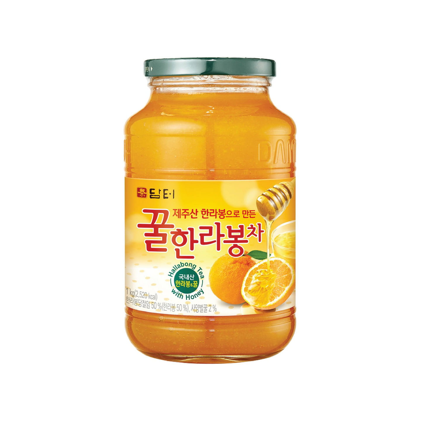 Damtuh Jeju Tangerine Honey Tea 1kg, Hallabong Tea 1000 g