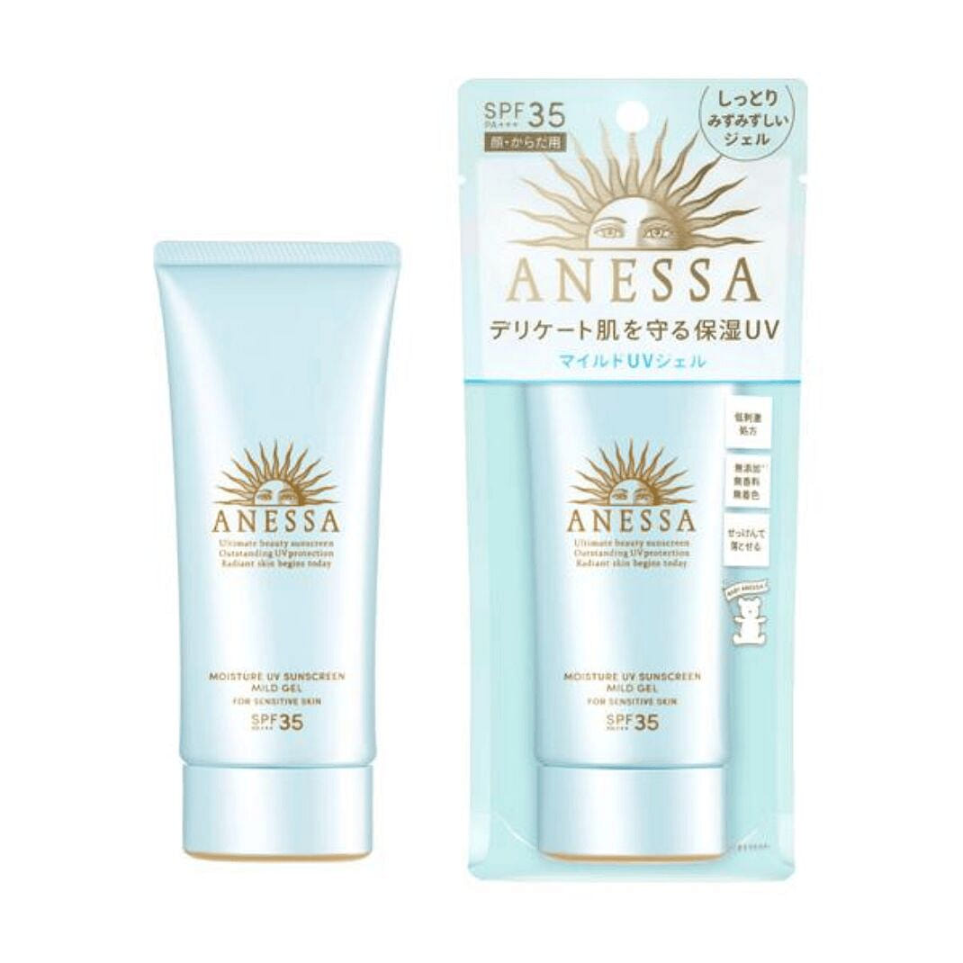 Shiseido Anessa Moisture UV Sunscreen Mild Gel 90 ml