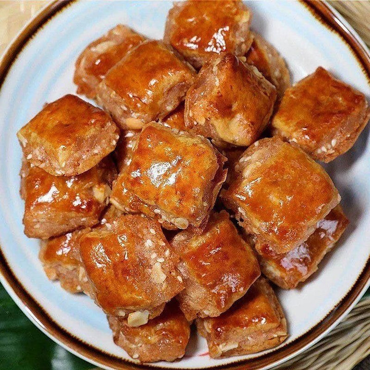 Traditional handmade chicken cake