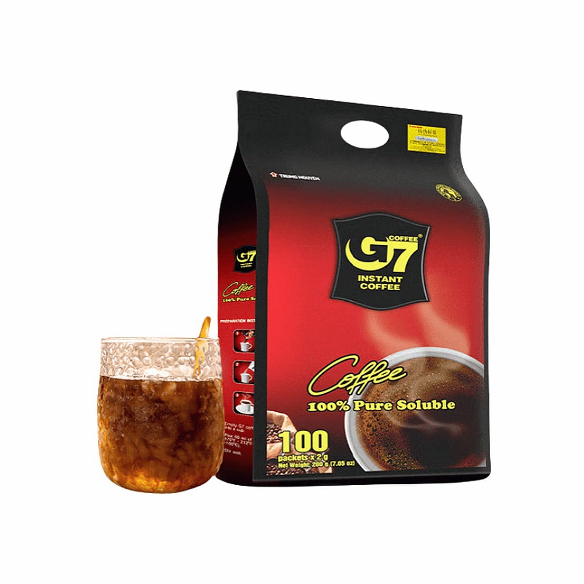 100 bags of G7 American coffee from Vietnam 1 each