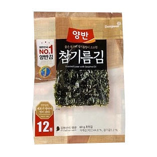 Dongwon Seasoned Laver with Sesame Oil 60 g