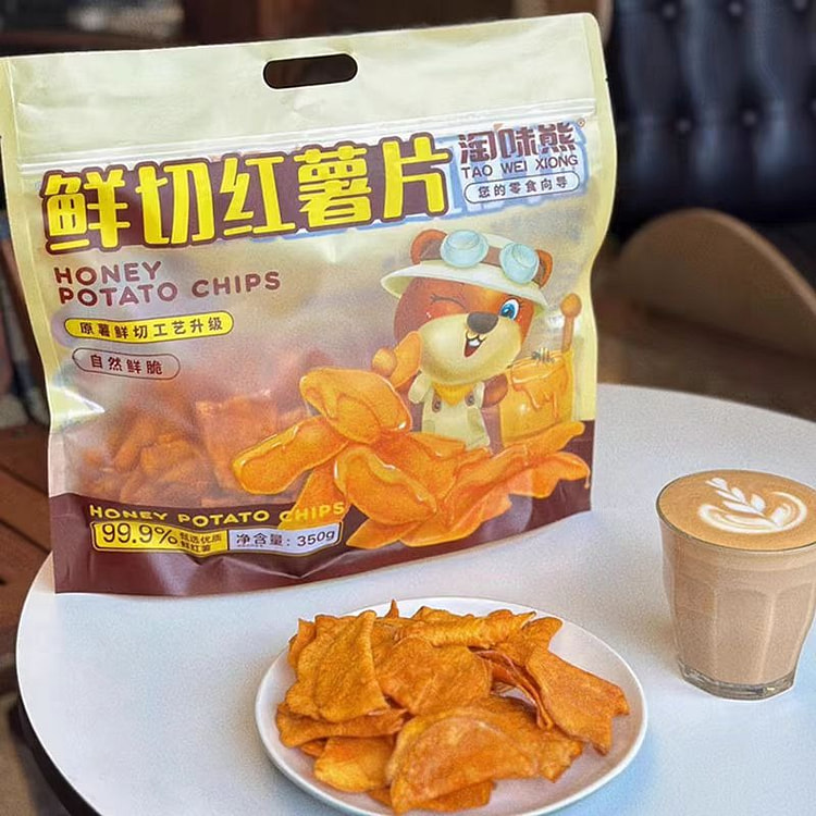 Fresh-cut sweet potato chips 350g*1