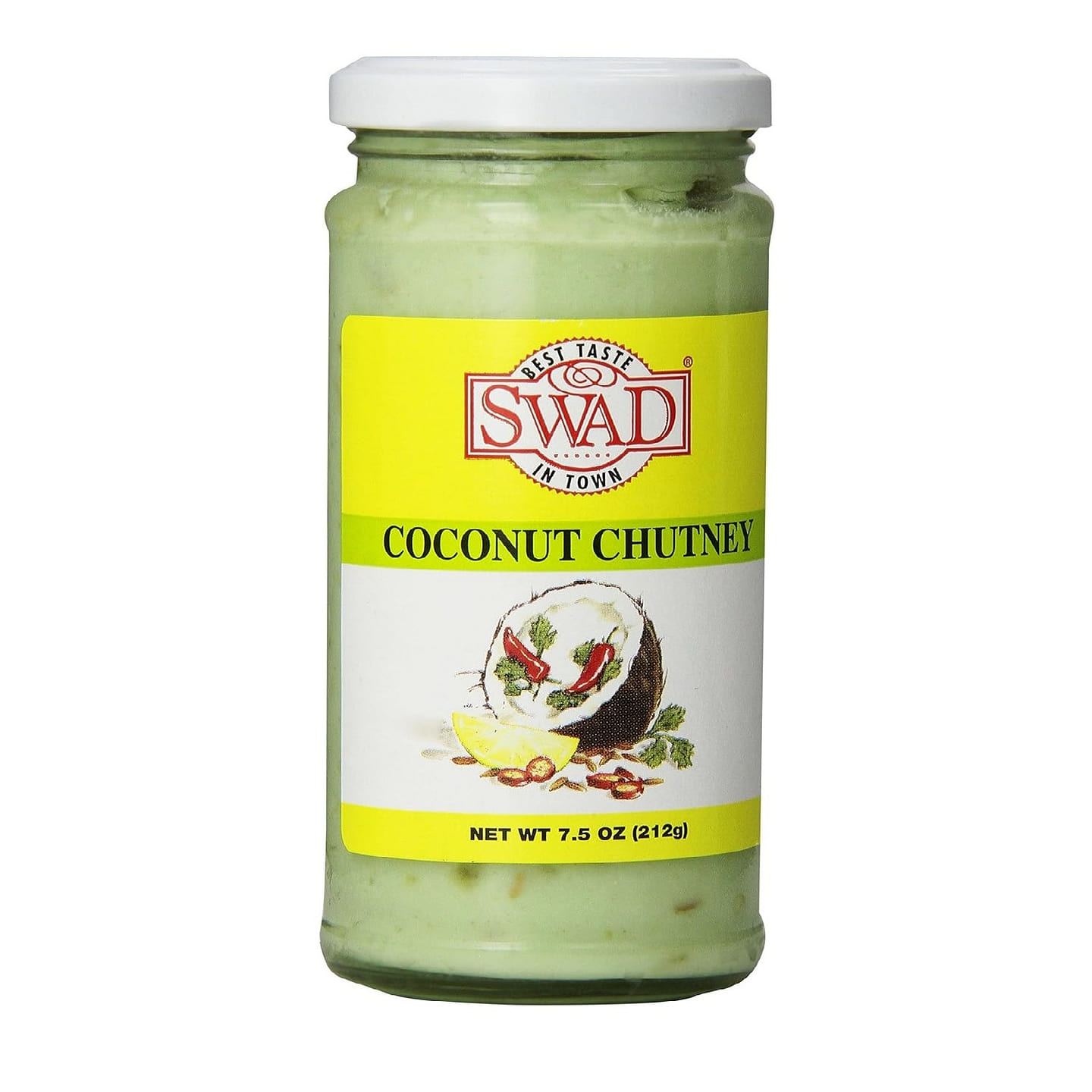 Swad Coconut Chutney, 7.5 OZ(212g) 1 bottle