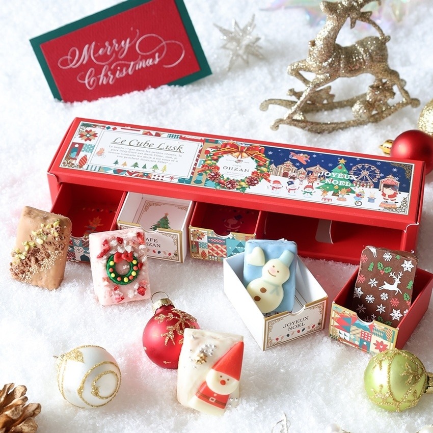 CAFE OHZAN 聖誕節限定什錦禮盒 5枚入 1 盒