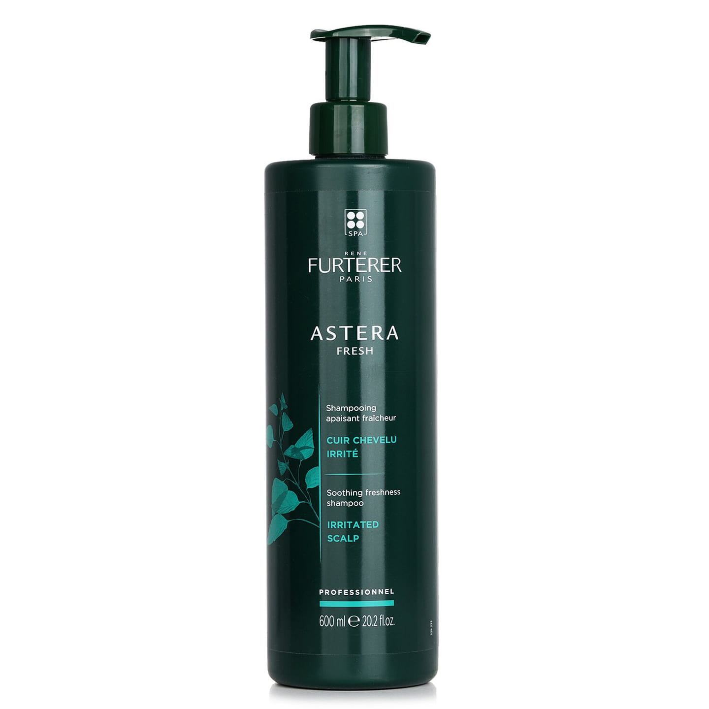 Rene Furterer Okara Blond Blonde Radiance Ritual Brightening Shampoo – Natural, Highlighted or Colored Blonde Hair (Salon Product) 600ml/20.2oz 600 ml